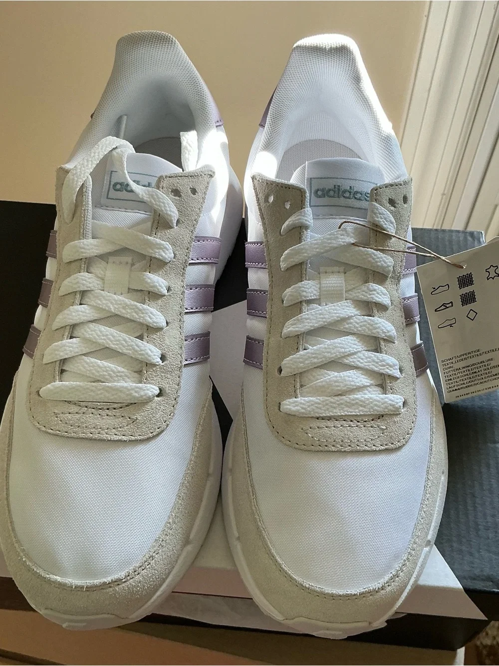 Women’s Adidas Samba OG White/Frosted Purple